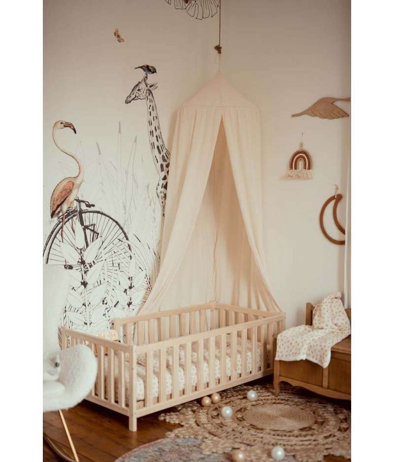 Ciel de lit bébé fille – Déco Chambre Bébé