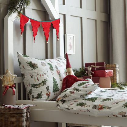 Housse de couette + taie Noël