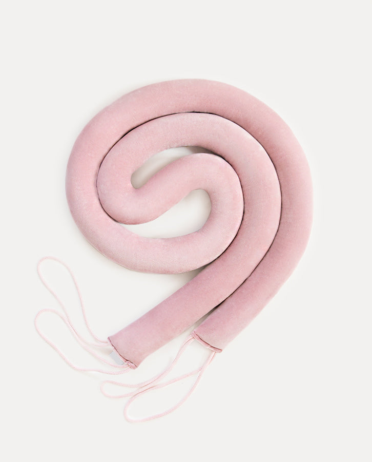 Tresse de lit Rose poudré