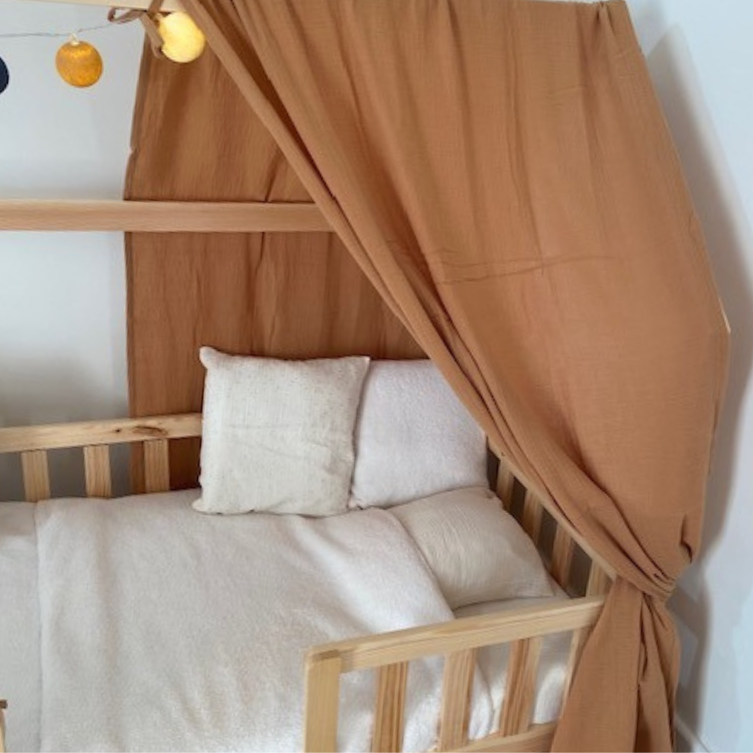 Pack de 2 ciels de lit cabane Camel