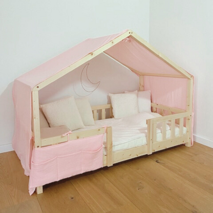 Blush roze cabana hemelbed