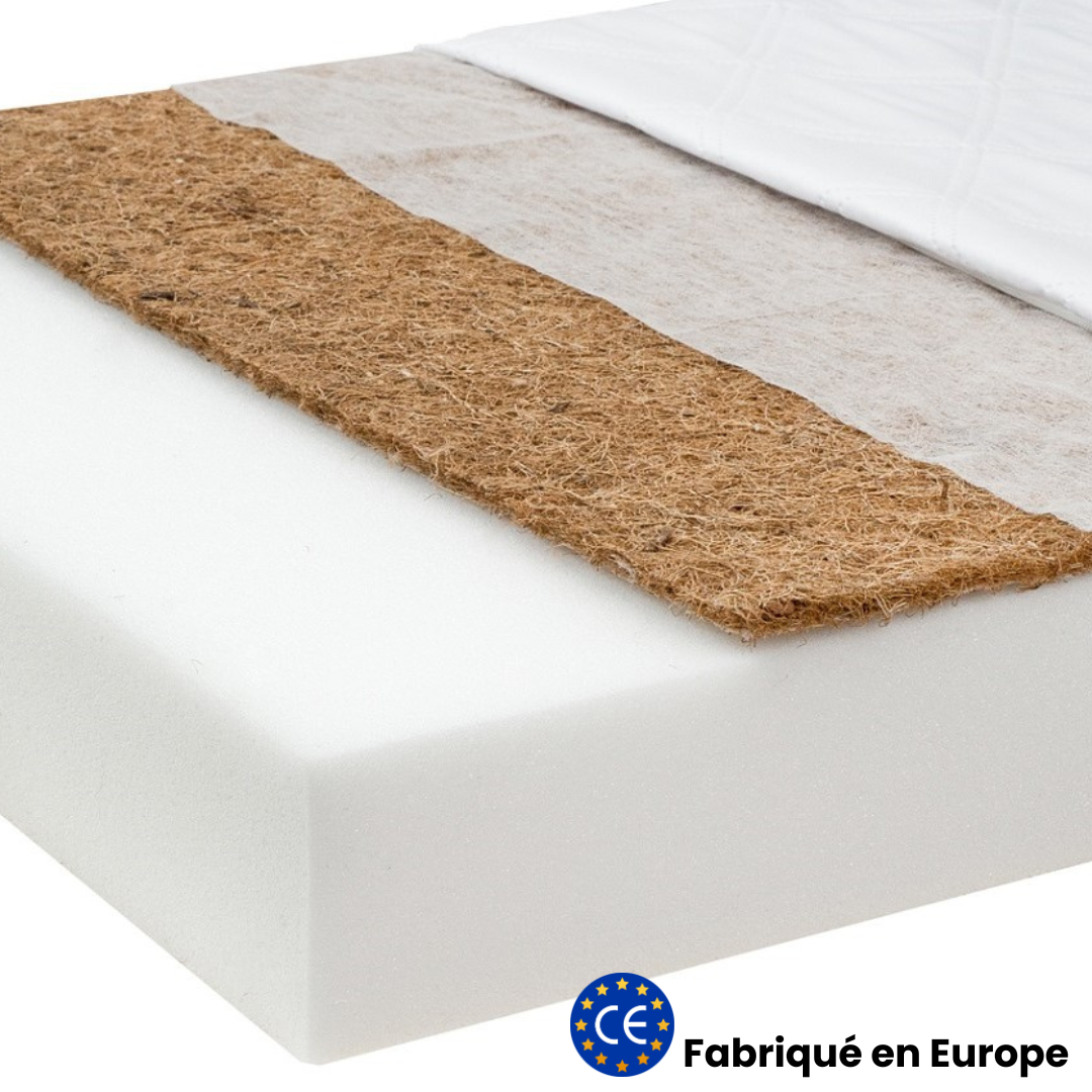 Matelas enfant 90x190cm Mousse&amp;coco