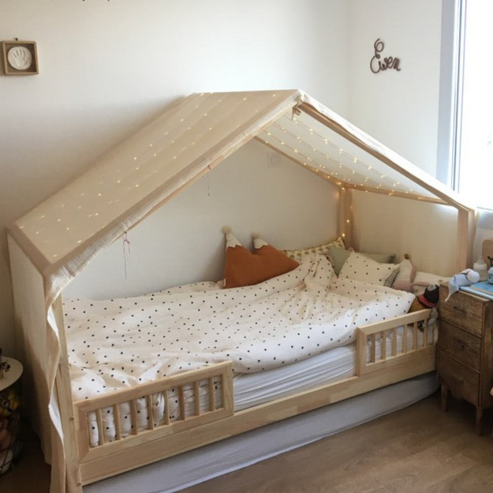 Tapis photo bébé personnalisable - écru / vert, Linge de maison et  décoration