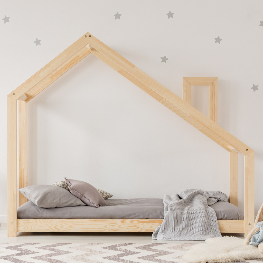 Lit cabane Montessori 70x140cm