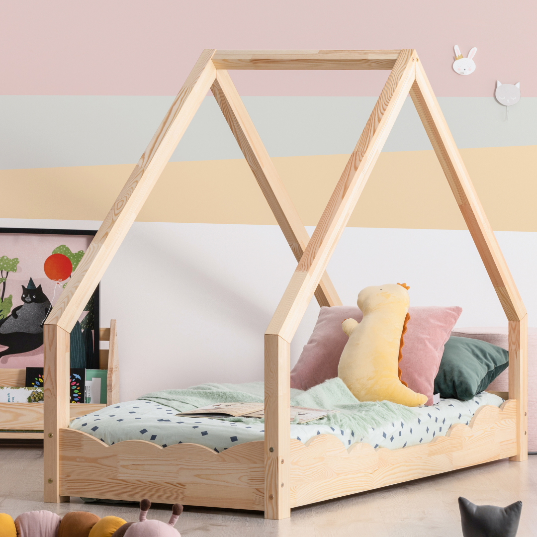 Lit cabane Montessori 70x140cm