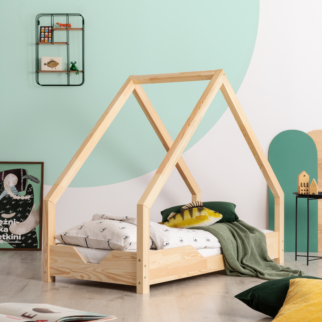 Lit cabane Montessori 70x140cm