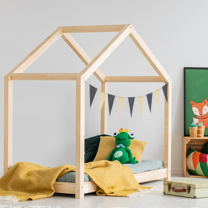 Lit cabane Montessori 80x160cm