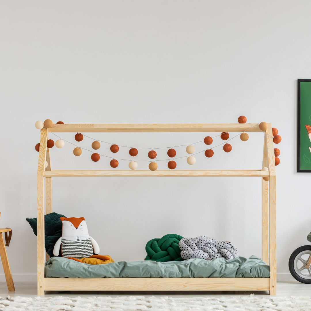 Lit cabane Montessori 70x140cm