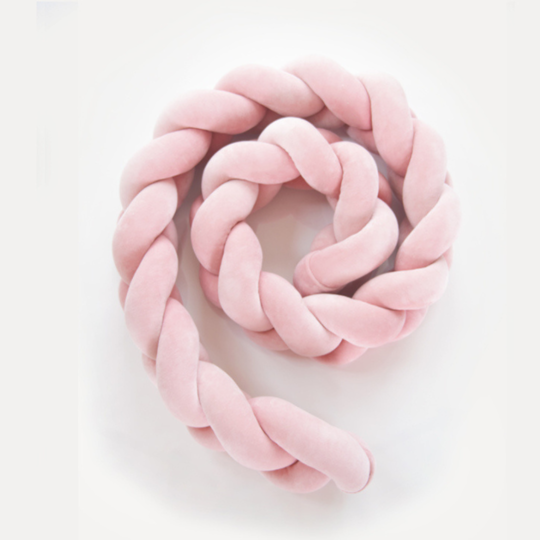 Tresse de lit 3 brins Rose