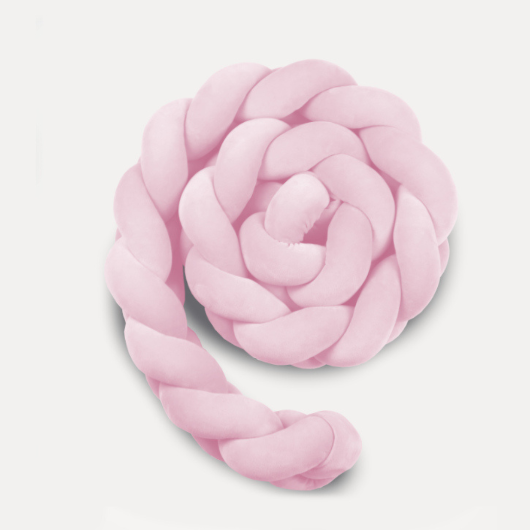 Tresse de lit 3 brins Rose Blush