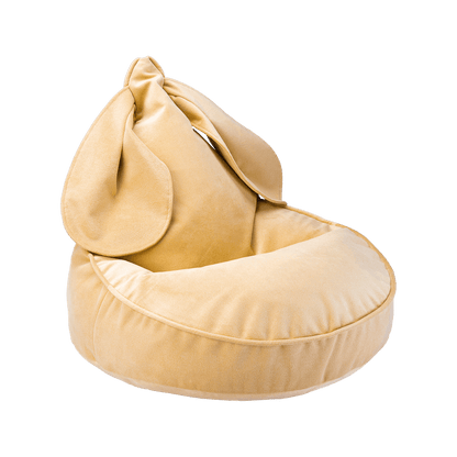 Fauteuil lapin Jaune moutarde