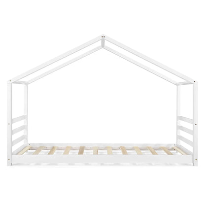 Lit cabane Montessori - 90x200cm - Blanc