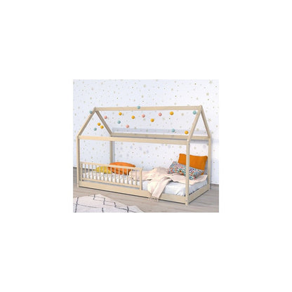 Montessori kajuitbed met barrière + boxspring