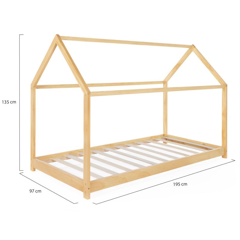 Montessori houten kajuitbed