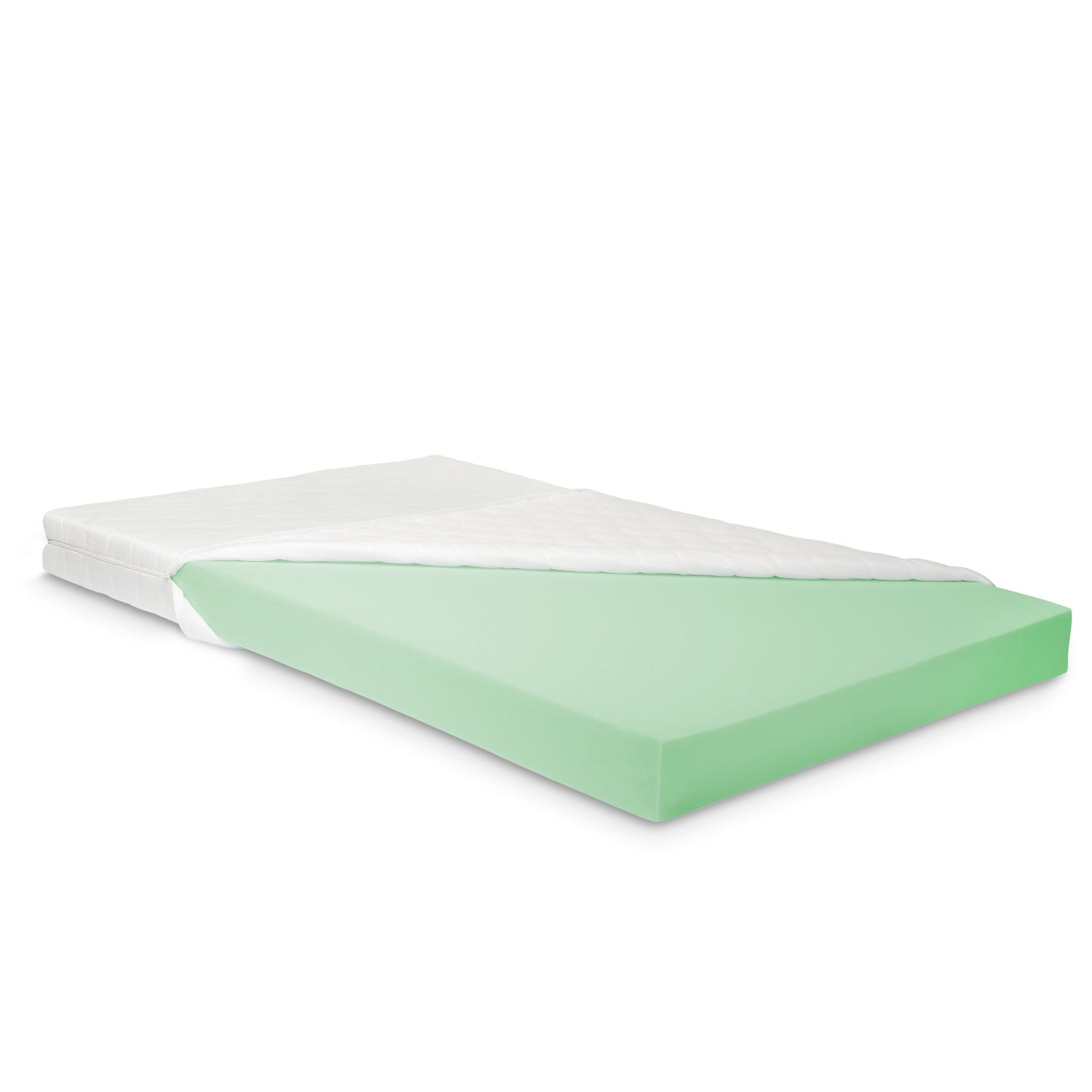 Montessori kajuitbed + matras - 90x200 cm - Groen