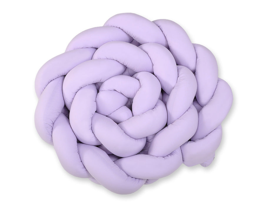 Grande Tresse de lit XXL Lilas