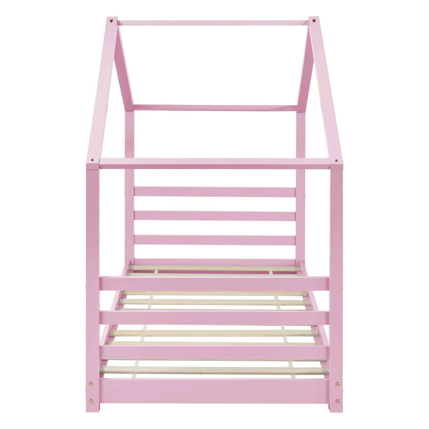 Lit cabane Montessori - 90x200cm - Rose