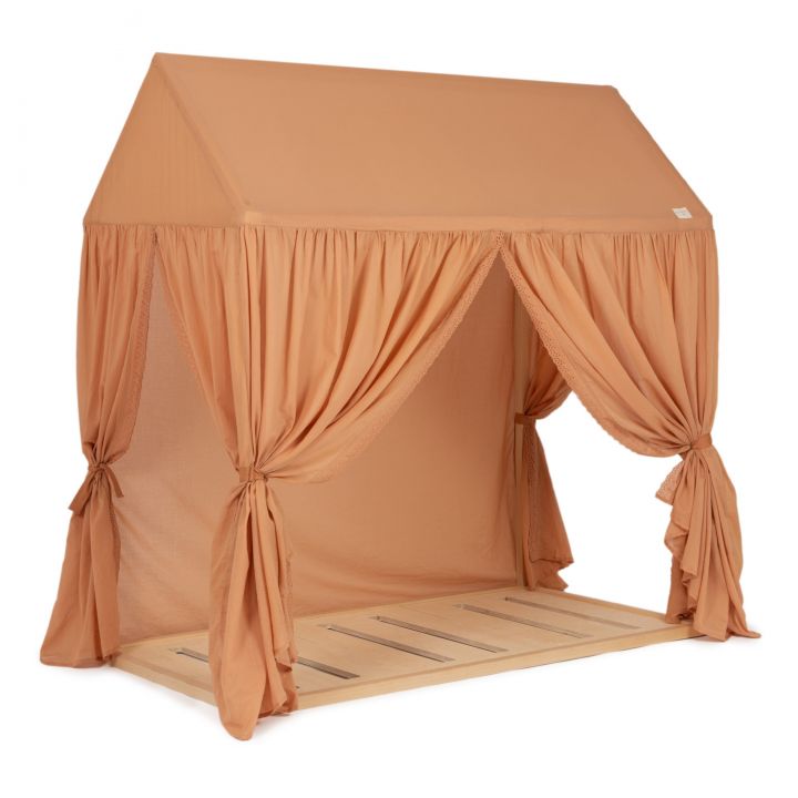 Montessori Nobodinoz terracotta kleur kajuitbed