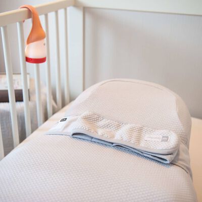 Vervangend hoeslaken voor de Cocoonababy Red Castle wieg