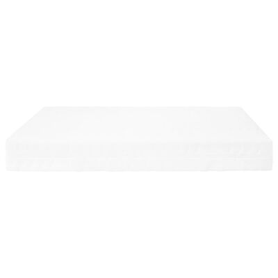 Matelas haut de gamme à ressort ensaché blanc 90x200cm