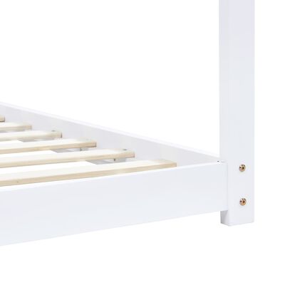 Lit cabane Montessori 80x160cm - Blanc