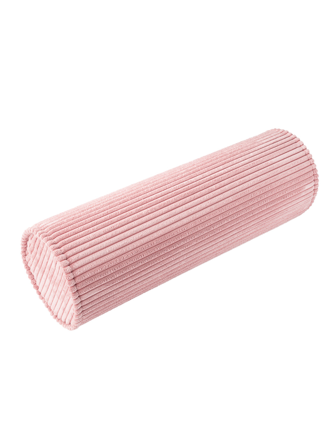 Coussin cylindrique velours Rose